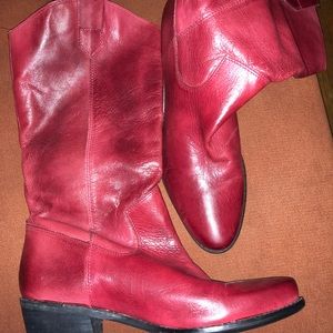 Franco Sarto Leather Boots